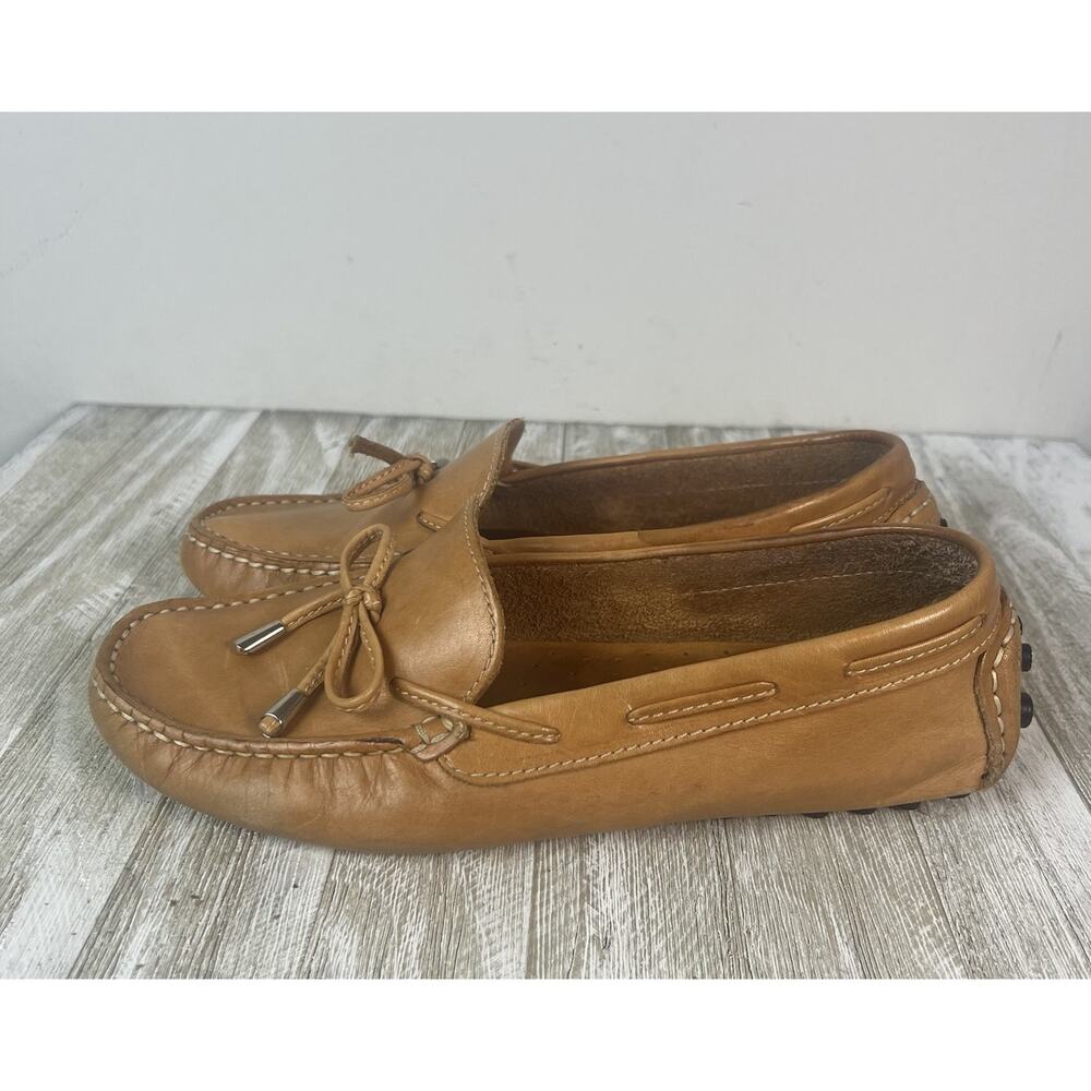 Mercanti Fiorentini Shoes Womens Tan Driving Moccasins Comfort * Read 7.5